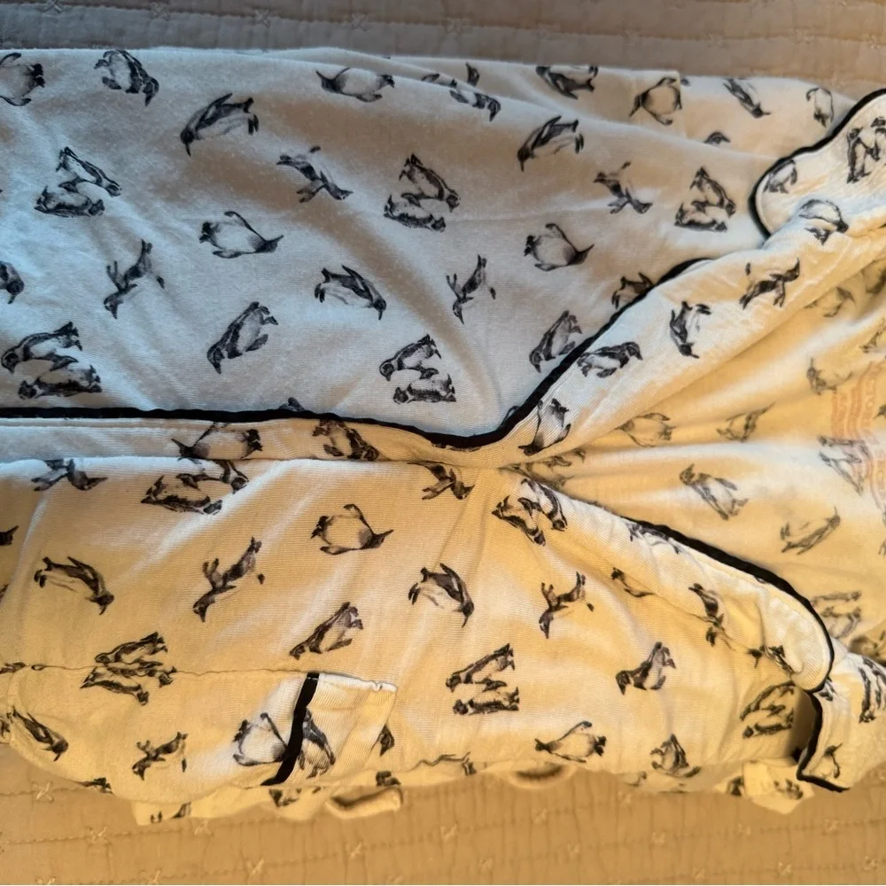 Victoria Secret Penguin Modal Pajama Set XL - Picture 3 of 6